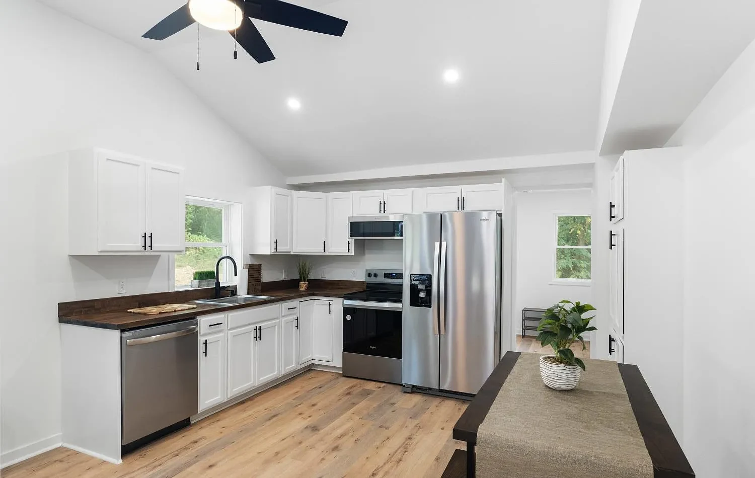 Completed kitchen remodel in Lynchburg, VA