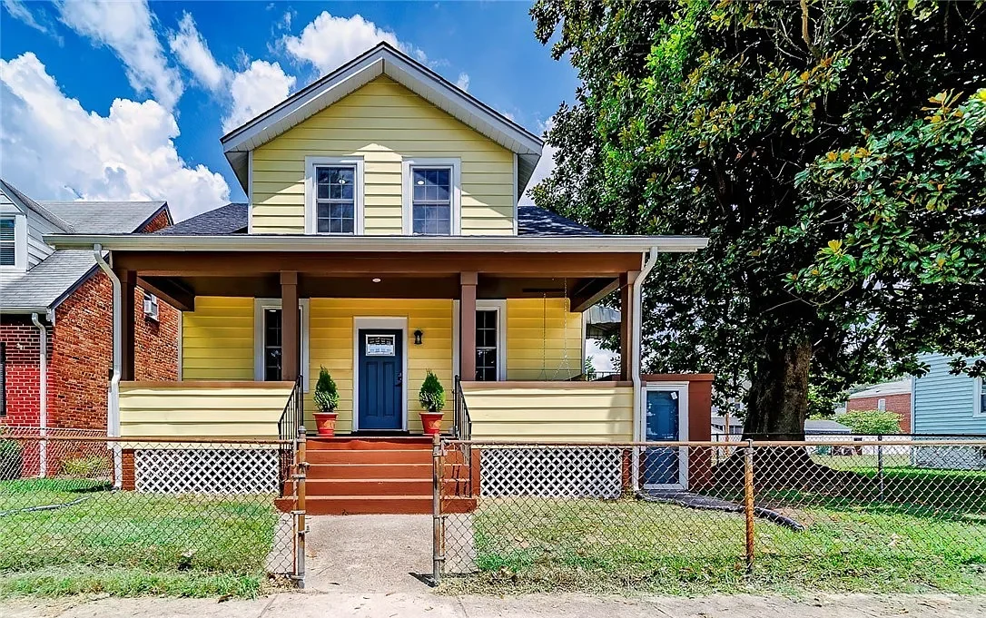 Fully renovated home exterior, Colonial Heights VA